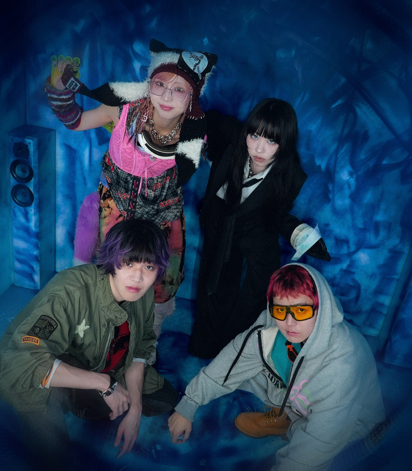 紫 今とmuque、ロッキンで初披露して話題を呼んだコラボ楽曲「ブルーチーズ」配信開始メイン画像